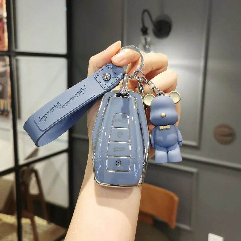 适用帝豪gl钥匙套帝豪4代gs远景x3豪越s星瑞23款几何e博越pro