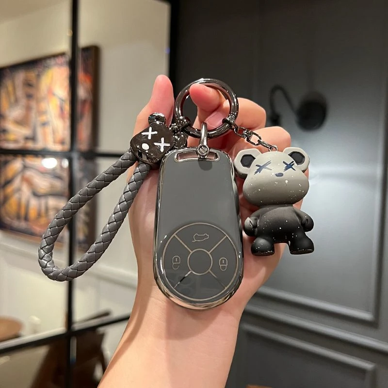 专用欧拉好猫钥匙套长城哈弗黑猫白猫2022款gt芭蕾猫猫男女扣