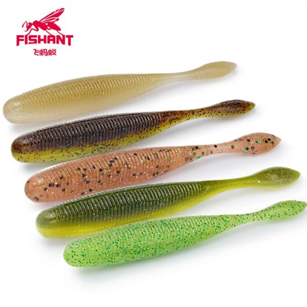 飞蚂蚁摆尾虫摆摆虫面条虫软饵虫无铅高比重鲈鱼鳜鱼黑坑路亚假饵
