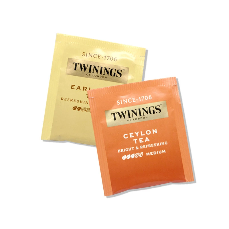 川宁TWININGS 英国唐宁英式早餐伯爵锡兰红茶绿茶茉莉花茶10包/袋