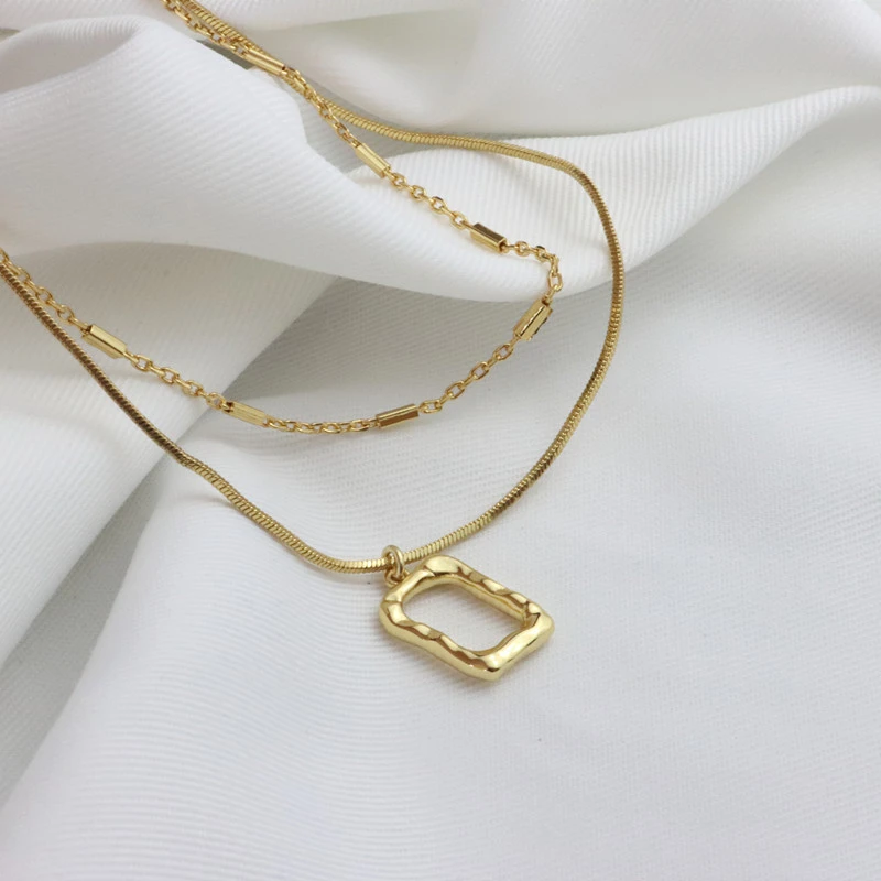 铜合金项链 设计师款项链~3257