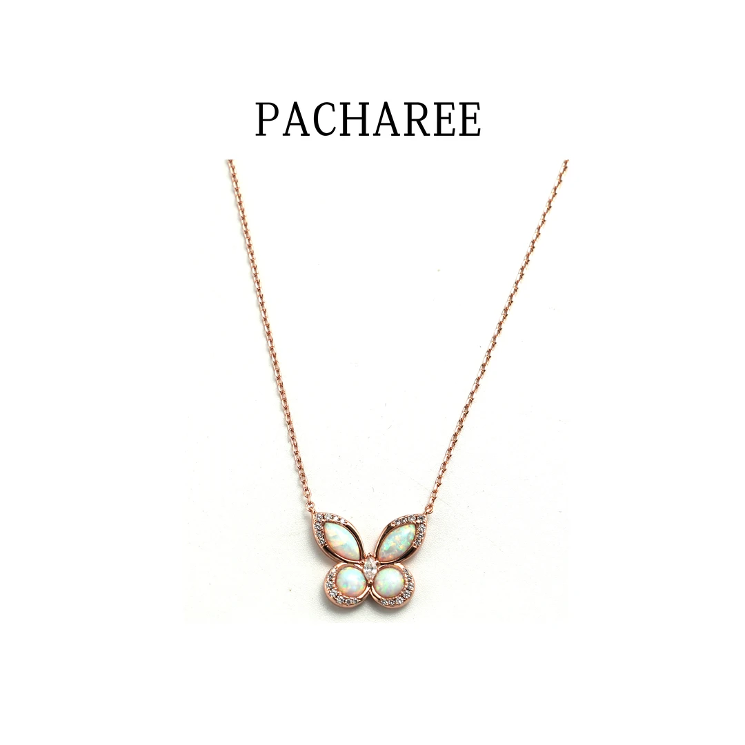 合金项链 PACHAREE蝴蝶项链-500066