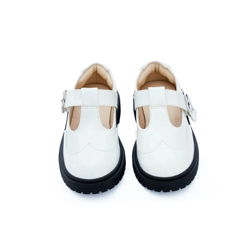 little moco童装女童玛丽珍夏季凉鞋公主风英伦单鞋#KBB1SHS003