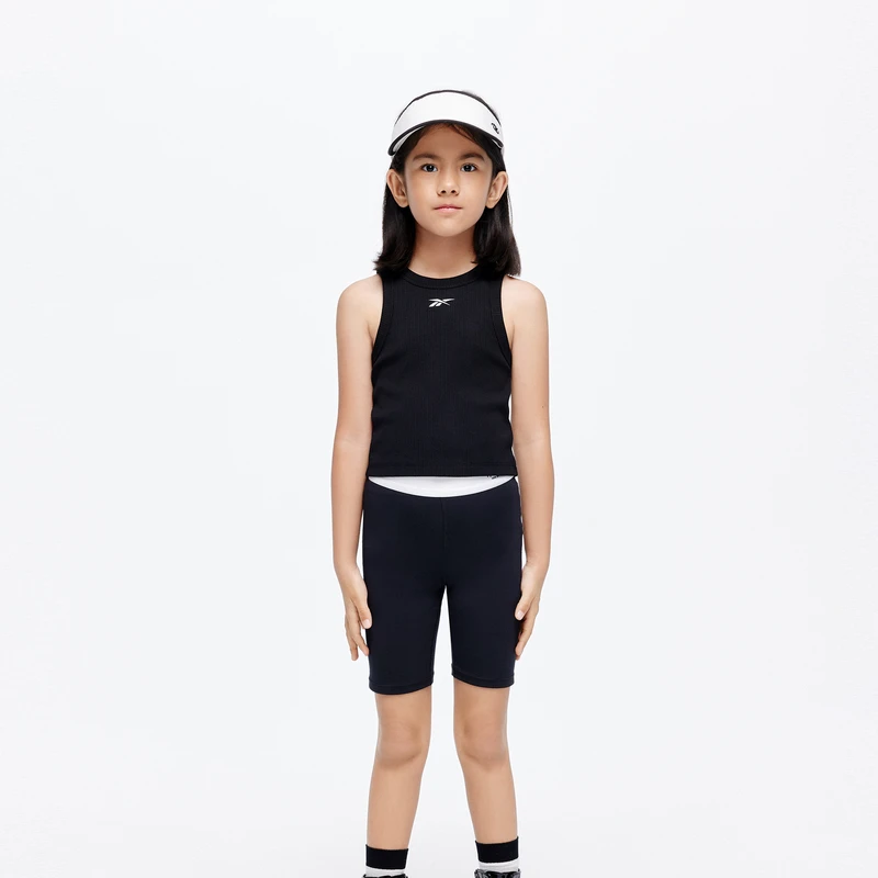 【Reebok联名】littlemoco童装新款女童弹力无袖背心#KBD2VET003