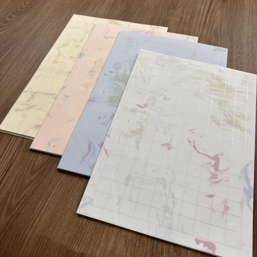 【四月天专属】蜡染日课纸墨流小楷专用纸方格子初学练习作品宣纸