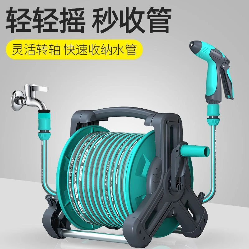 水管软管浇花自来水管塑料管子-皮管接4分家用高压洗车浇菜多功能