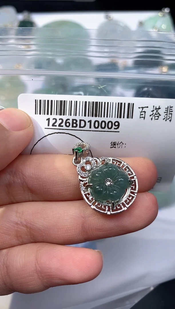 【闪购商品】翡翠颈饰未镶嵌福利1226BD10009