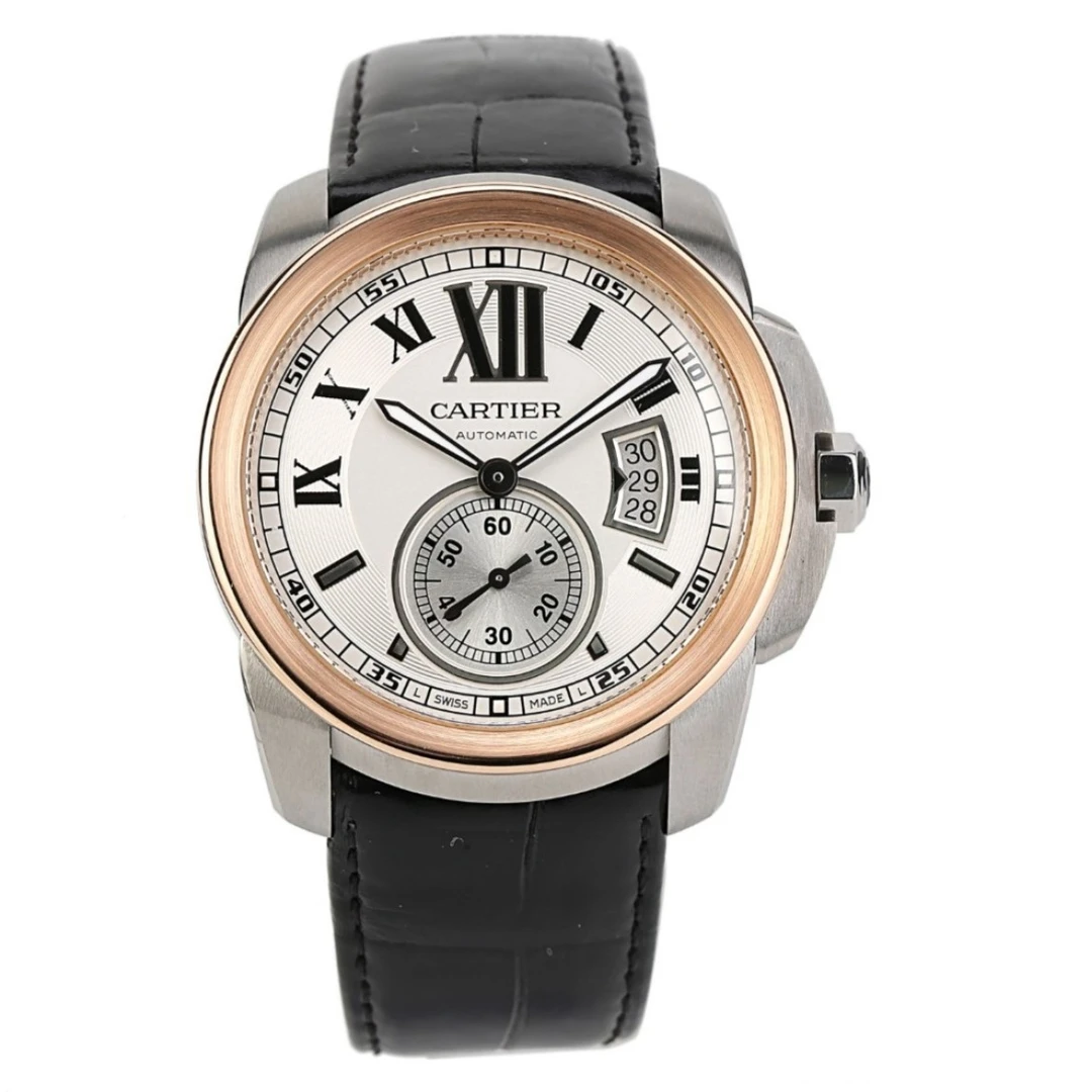 99新 Cartier/卡地亚 巨奢/卡利博/表径42/全套/公价81000