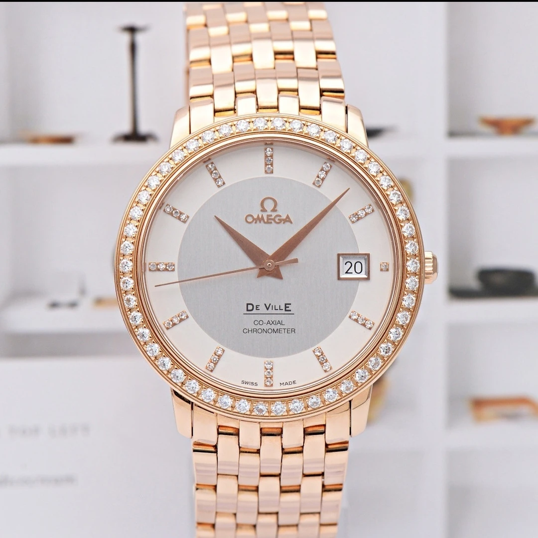 99新 Omega/欧米茄 巨奢/碟飞/表径36.5/单表/公价200900气质