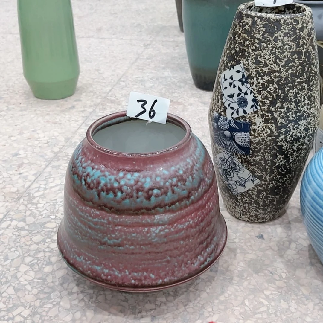 【闪购商品】陶瓷瓶36高20口10