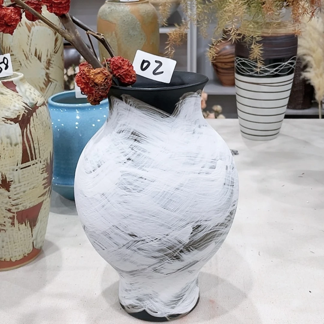 【闪购商品】陶瓷瓶02高29口9