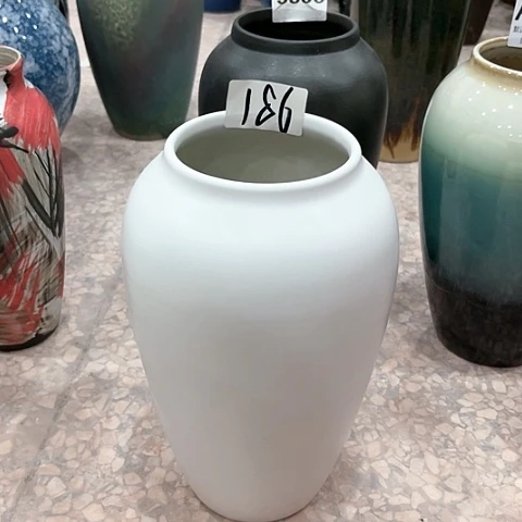 瓶186 景德镇陶瓷花瓶高27口9.5