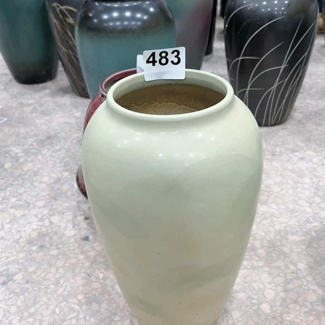【闪购商品】陶瓷瓶微瑕483高27口9.5