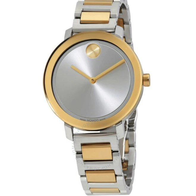 MOVADO/摩凡陀Movado摩凡陀 女士腕表 间金色大波特34mm 3600825