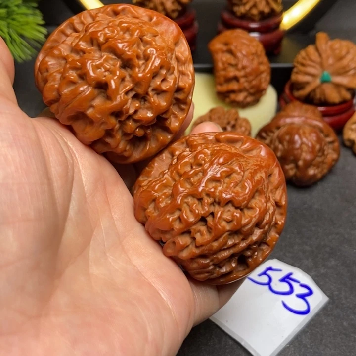文玩核桃把件47官帽553