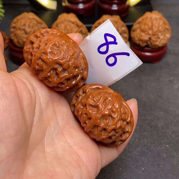 文玩核桃把件42宫灯86