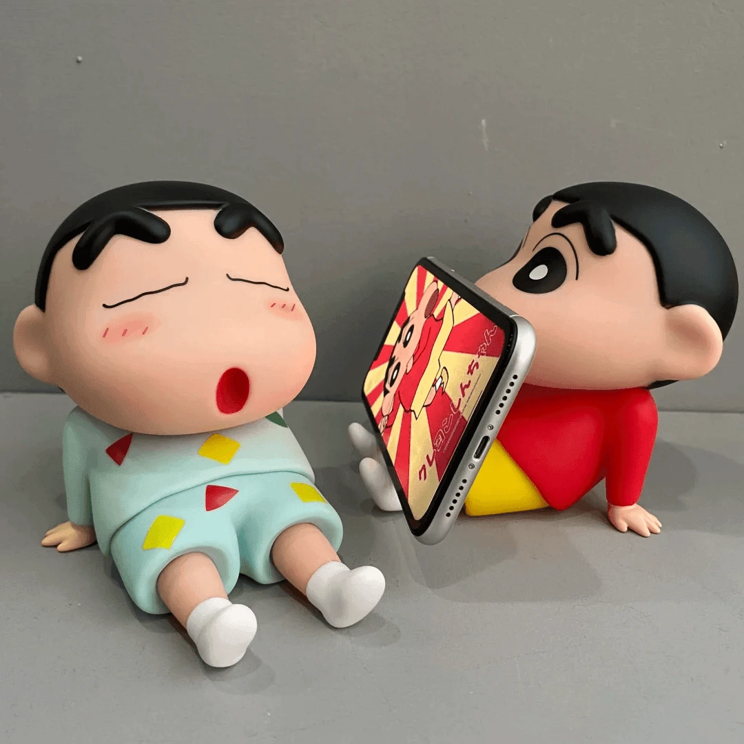 蜡笔小新大号支架汽中控车尾摆件经典和睡衣款超可爱大号潮玩摆件