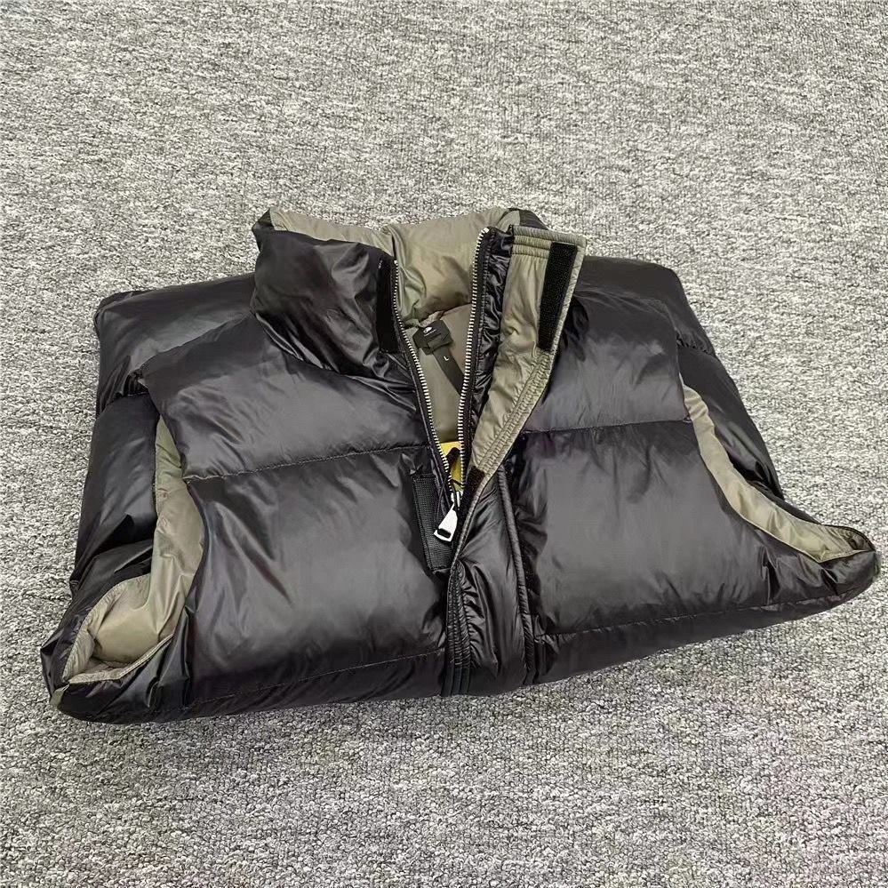 冬季新款立领男女同款棉马甲修身保暖防污防寒免水洗潮流修身百搭