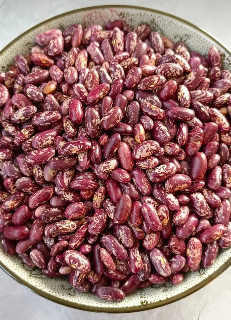 农家紫花芸豆红豆饭豆原产地直发新鲜可包馅