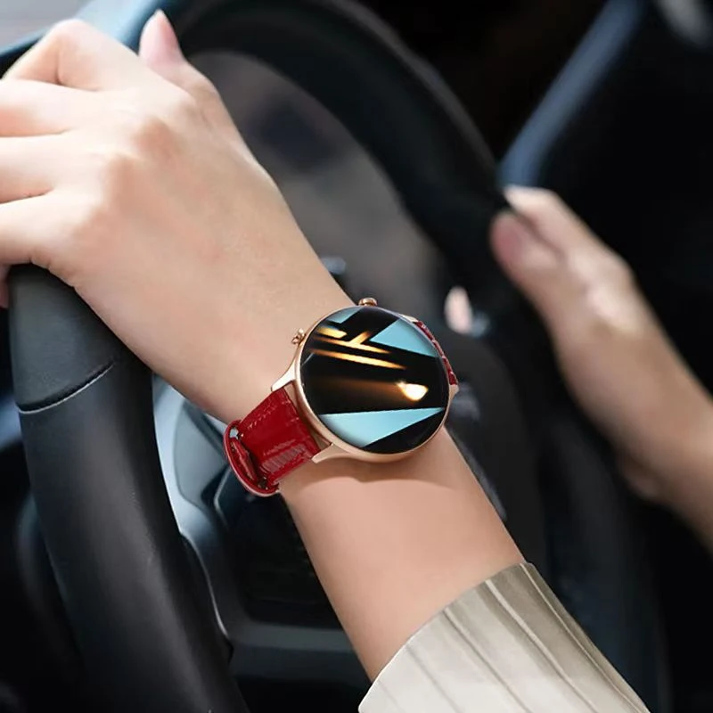 多功能智能手表女士彩屏血压手环心率女性运动计步腕表睡眠监测