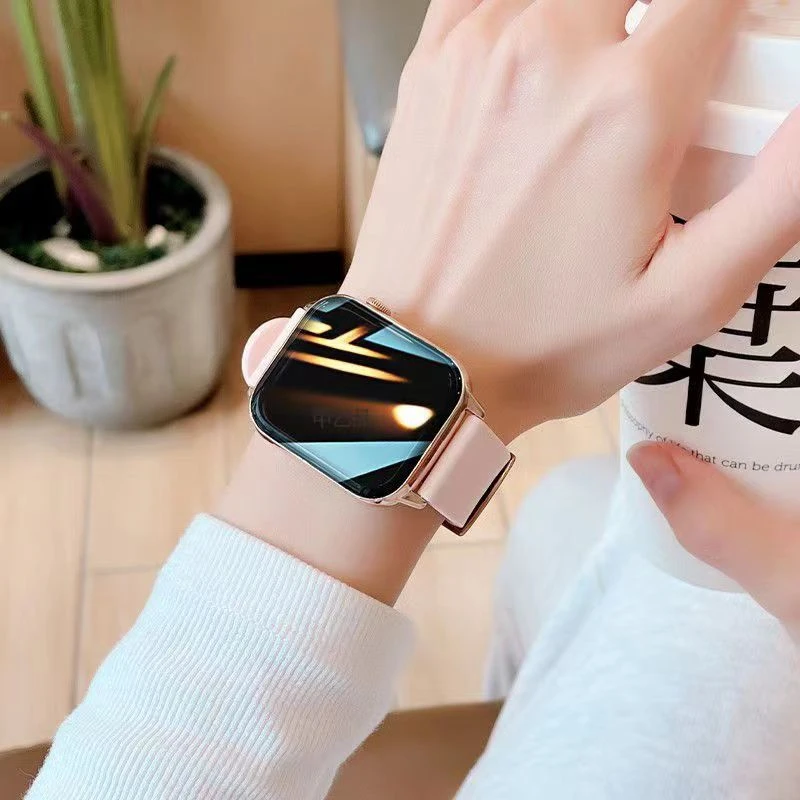 智能蓝牙手表女款时尚电话手表支付心率血压多功能计步运动手环男