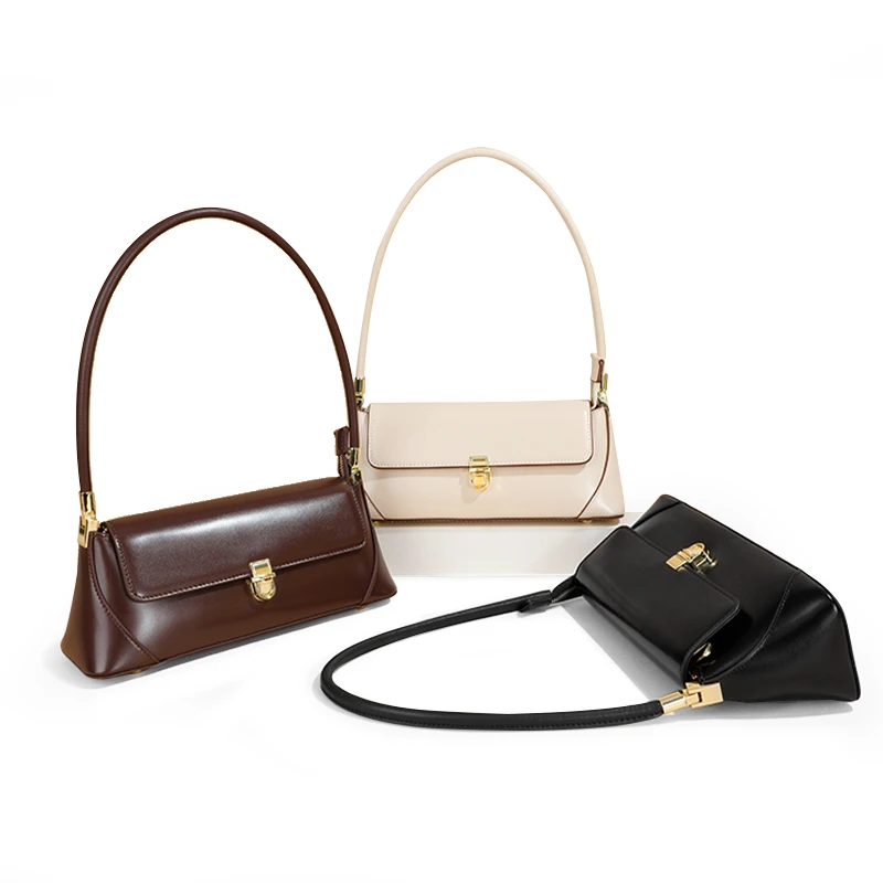 TOMATO&POTATO时尚潮流单肩包法棍腋下包女士拉链包