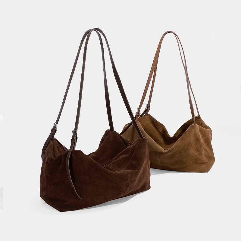 TOMATO&POTATO时尚女士真皮休闲百搭小众简约文艺单肩肩包