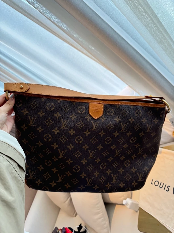 95新 LouisVuitton/路易威登 Lv 路易威登 老花小号df漏价928包展