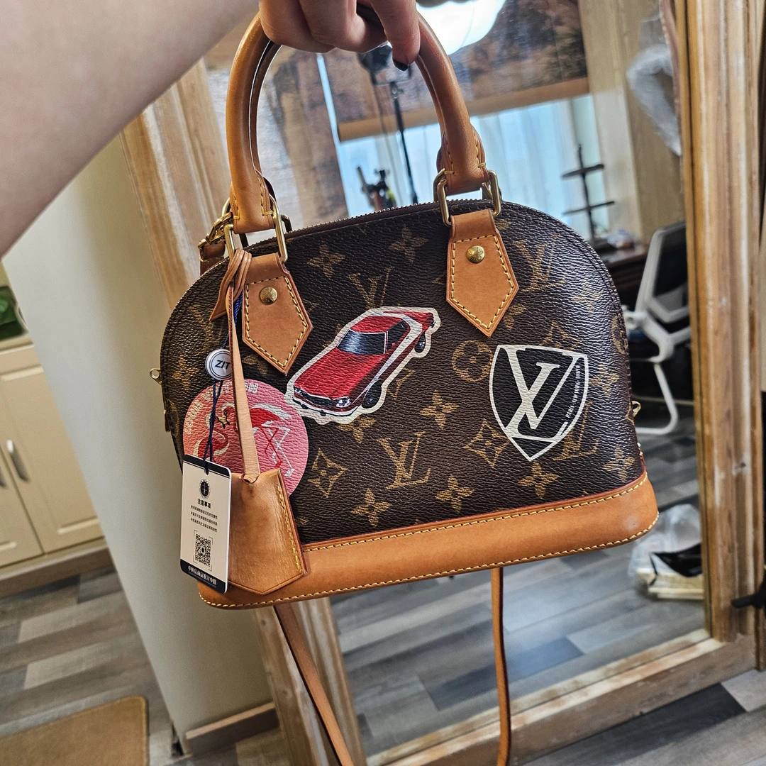 95新 LouisVuitton/路易威登 lv贝壳包971368