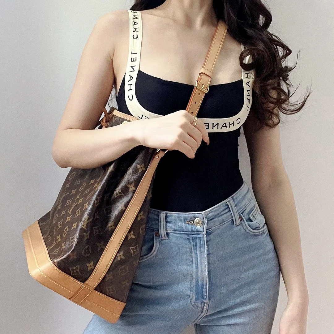 95新 LouisVuitton/路易威登 LV抽绳水桶大号xj626