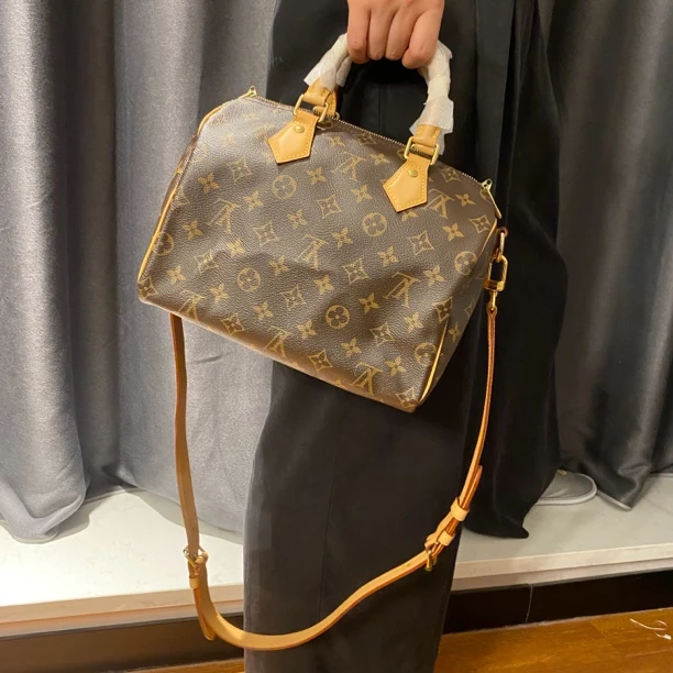95新 LouisVuitton/路易威登 Lv 老花25 肩带款 xj-478