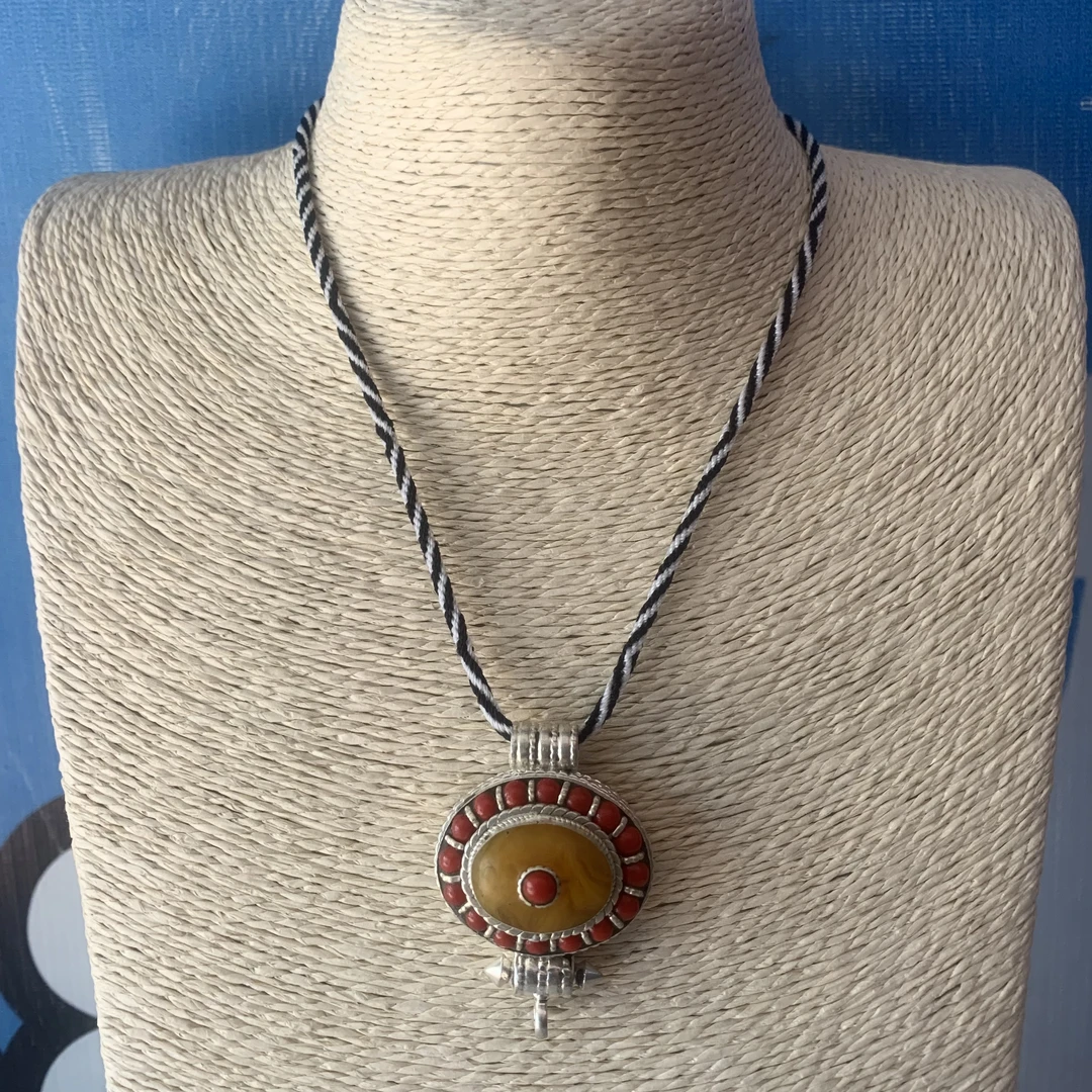 非金属布艺项链 爆款尼泊尔纯手工藏族风格