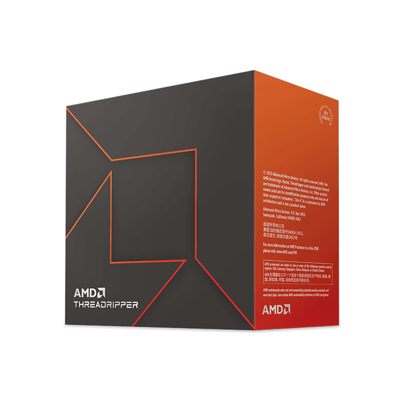 AMD Threadripper 7000线程撕裂者 7995WX/7985WX/7960X/7980XCPU