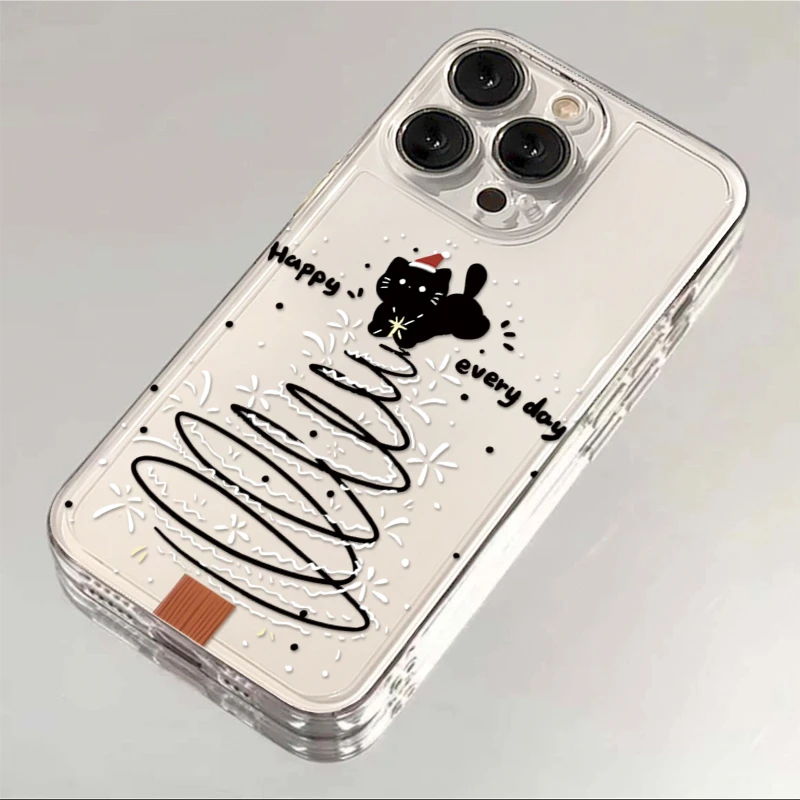 【专享0.01】ins圣诞猫适用iphone15promax/13/14手机壳12oppo软套