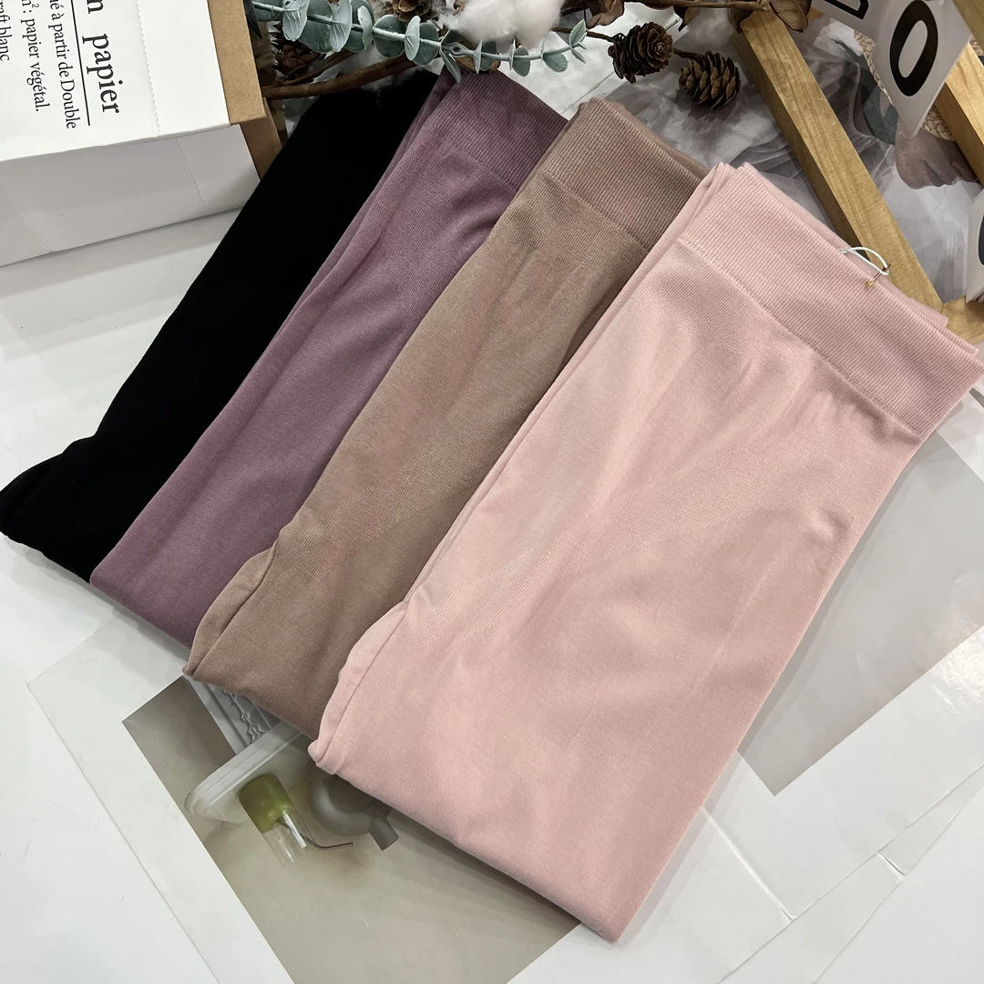 【百搭初奢严选】新款女生基础无痕保暖裤秋裤柔软亲肤高弹不掉档女