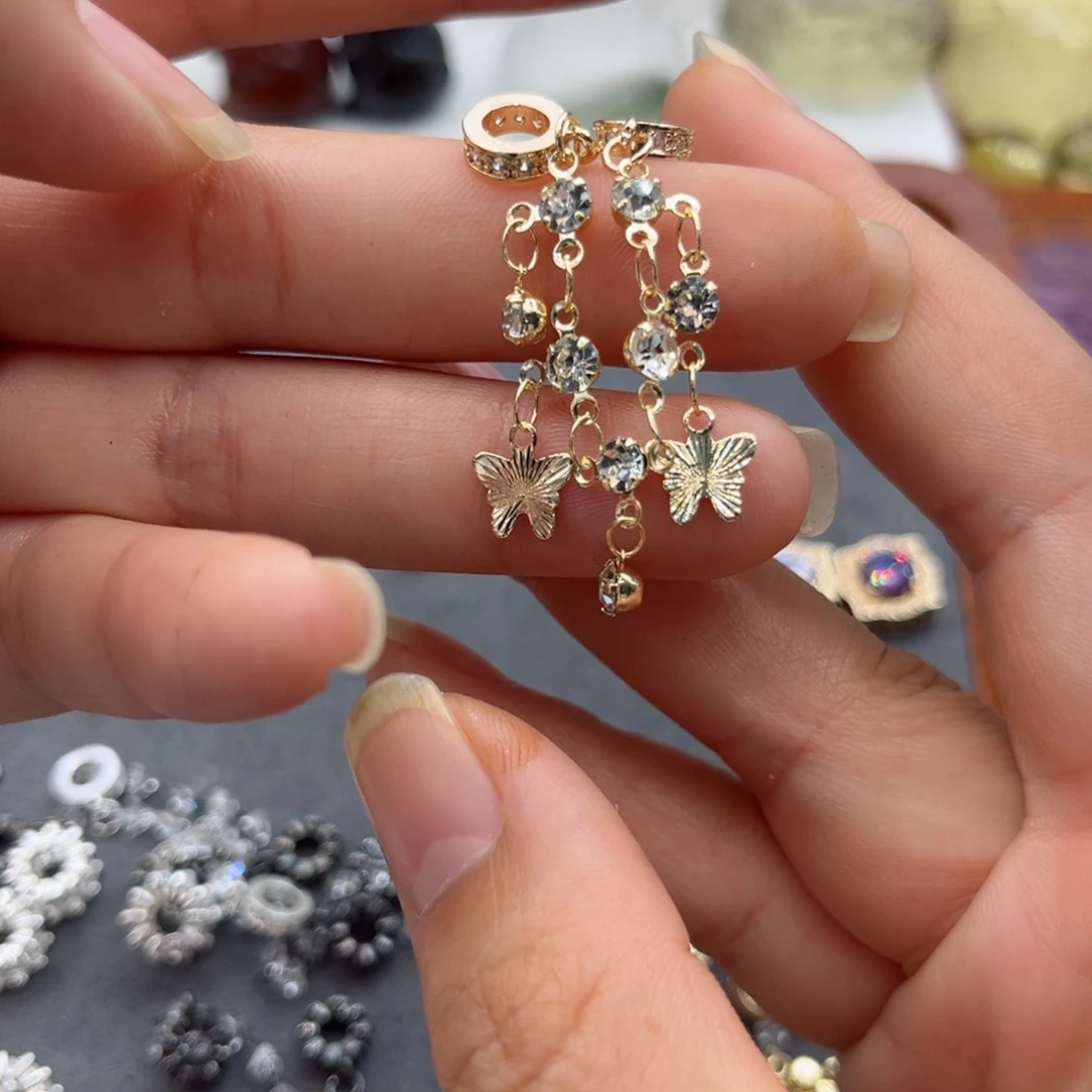 水晶颈饰未镶嵌一****?链子35