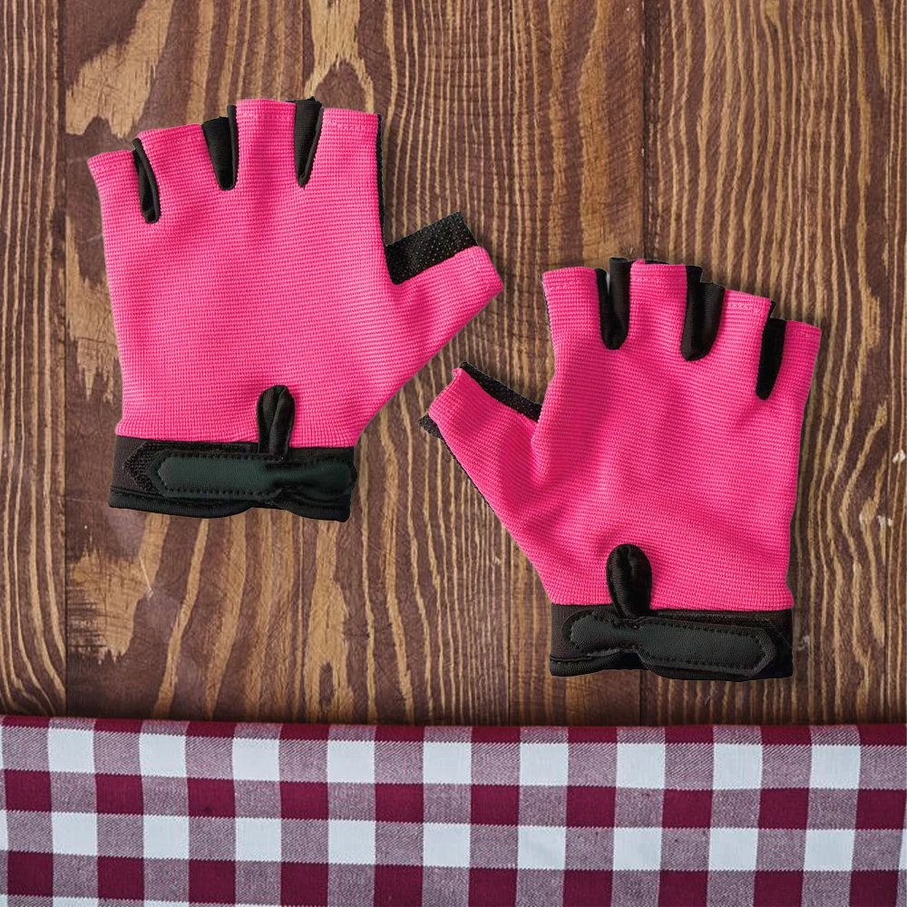 骑行半指露指户外透气手套运动登山薄款春夏季手套运动护具