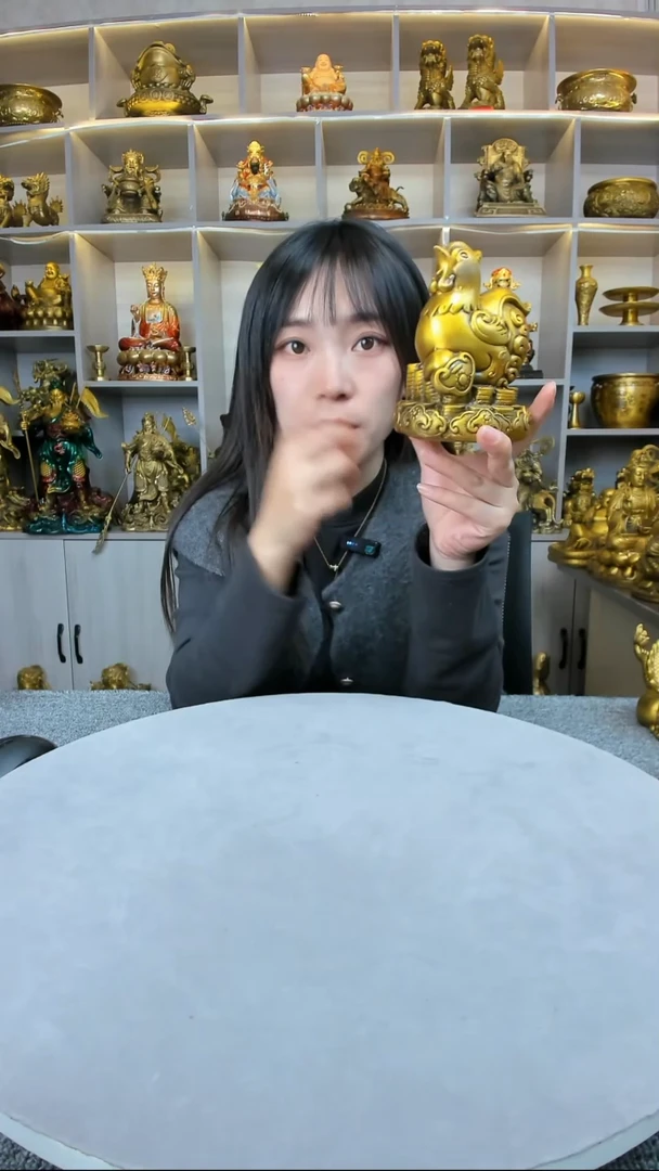 【闪购商品】琉璃手工艺品公鸡