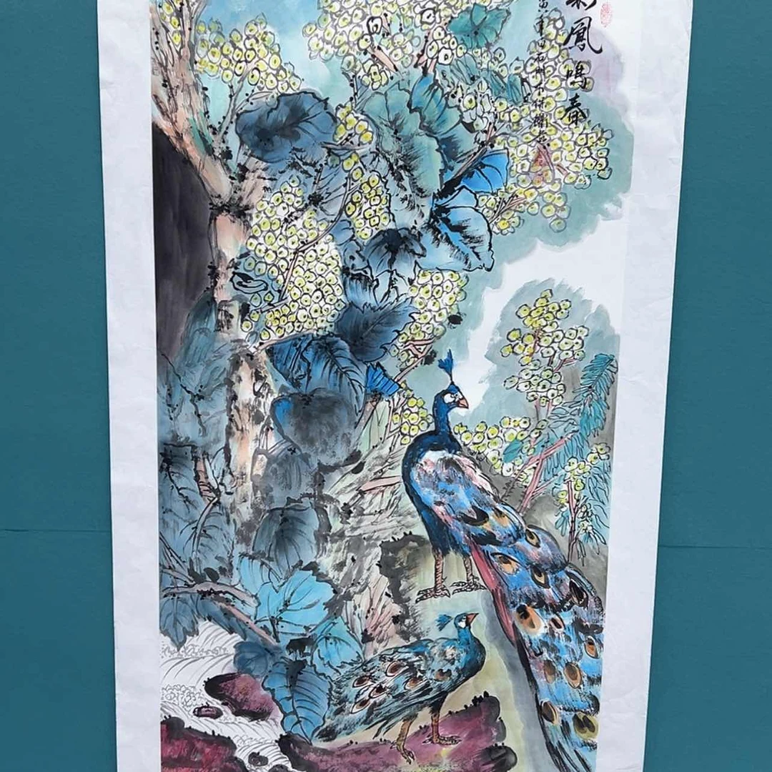 【闪购商品】书法花鸟