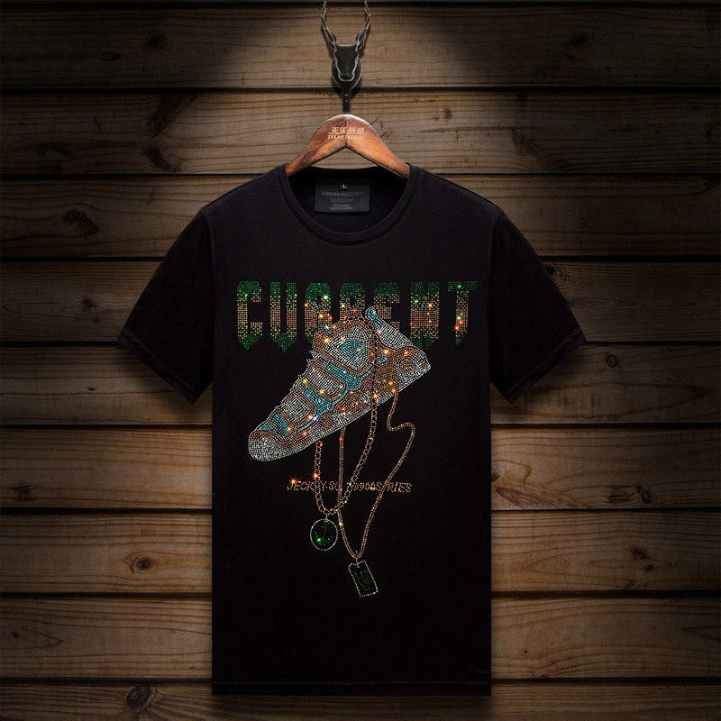 【潮牌短袖】2025新款AJ鞋子男款T恤大码高端潮流爆款轻奢夏季冰丝