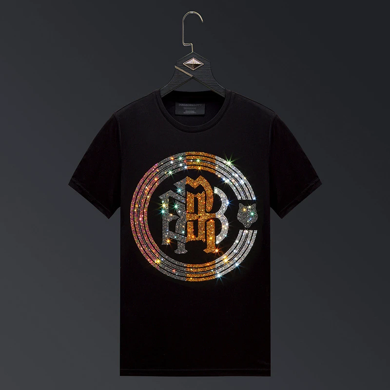 【潮牌短袖】2025新款男士正品T恤宾利大码夏季轻奢高端爆款潮流