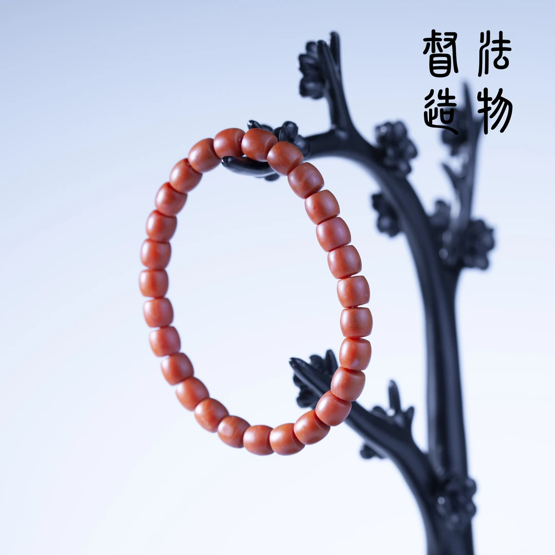 【监制款】南红 老型 8mm 手串 百搭 素圈