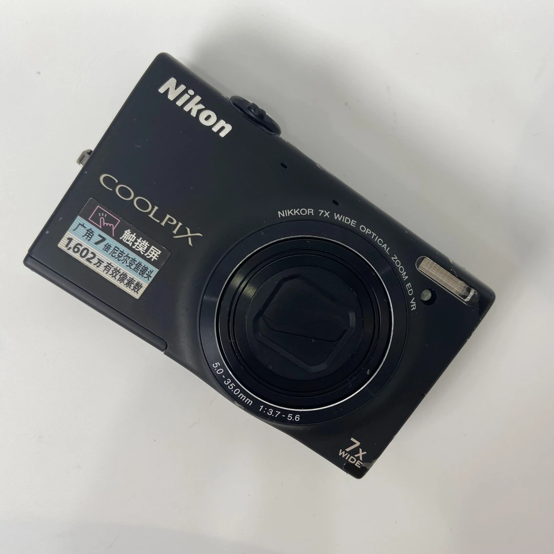 95新 Nikon/尼康 S6150 1602万像素 7倍光学变焦 复古ccd