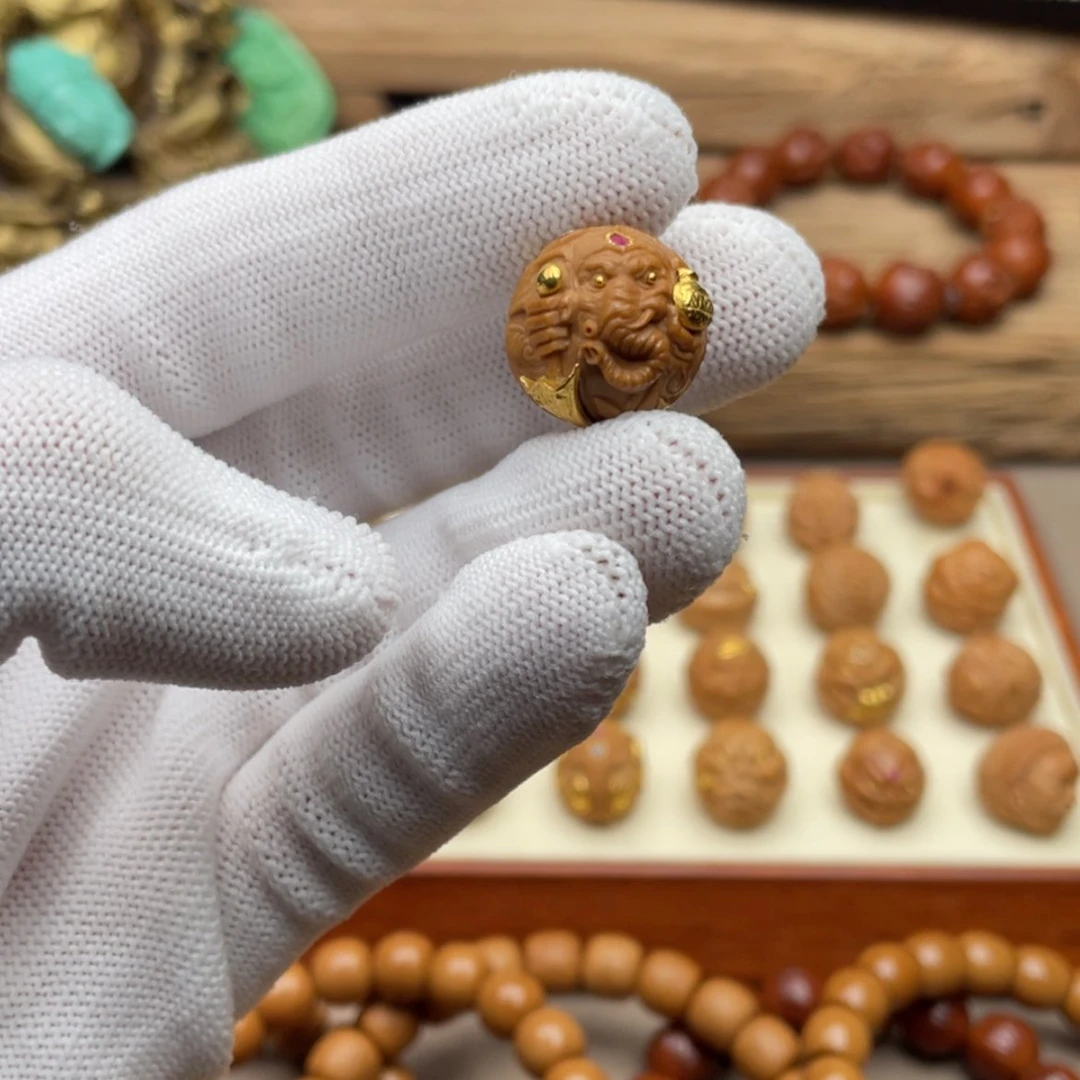 【闪购商品】猴头核桃把件极*