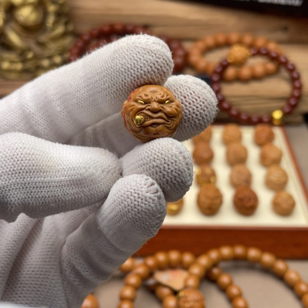 【闪购商品】猴头核桃把件刘**.