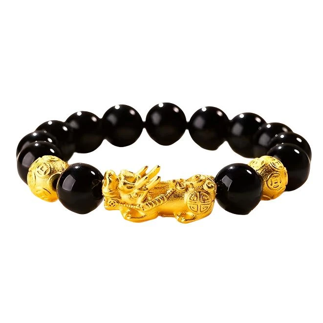 合金手链 精工版时尚大气百搭貔貅手链