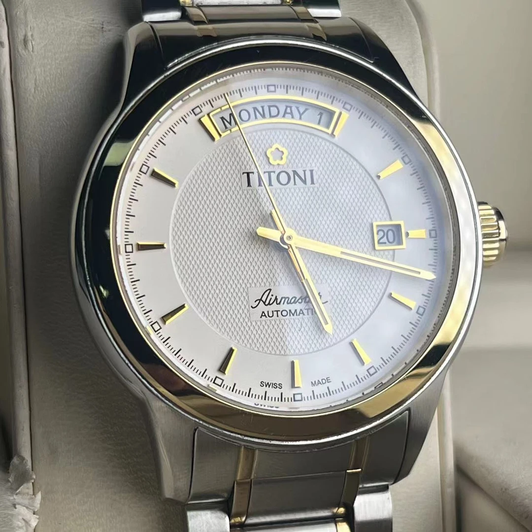 95新 Titoni/梅花 93933系列手表/39mm表径