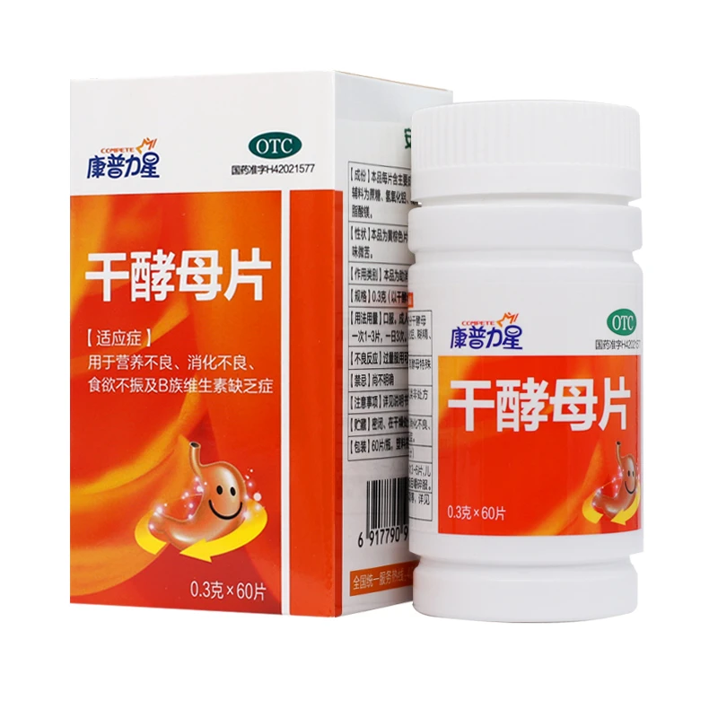 Compete/康普力星 干酵母片 0.3g*60片