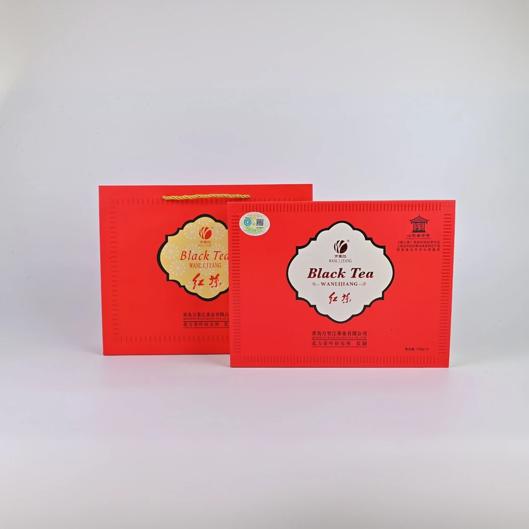 崂山红茶暖胃茶叶花香馥郁耐冲泡250克礼盒装红茶