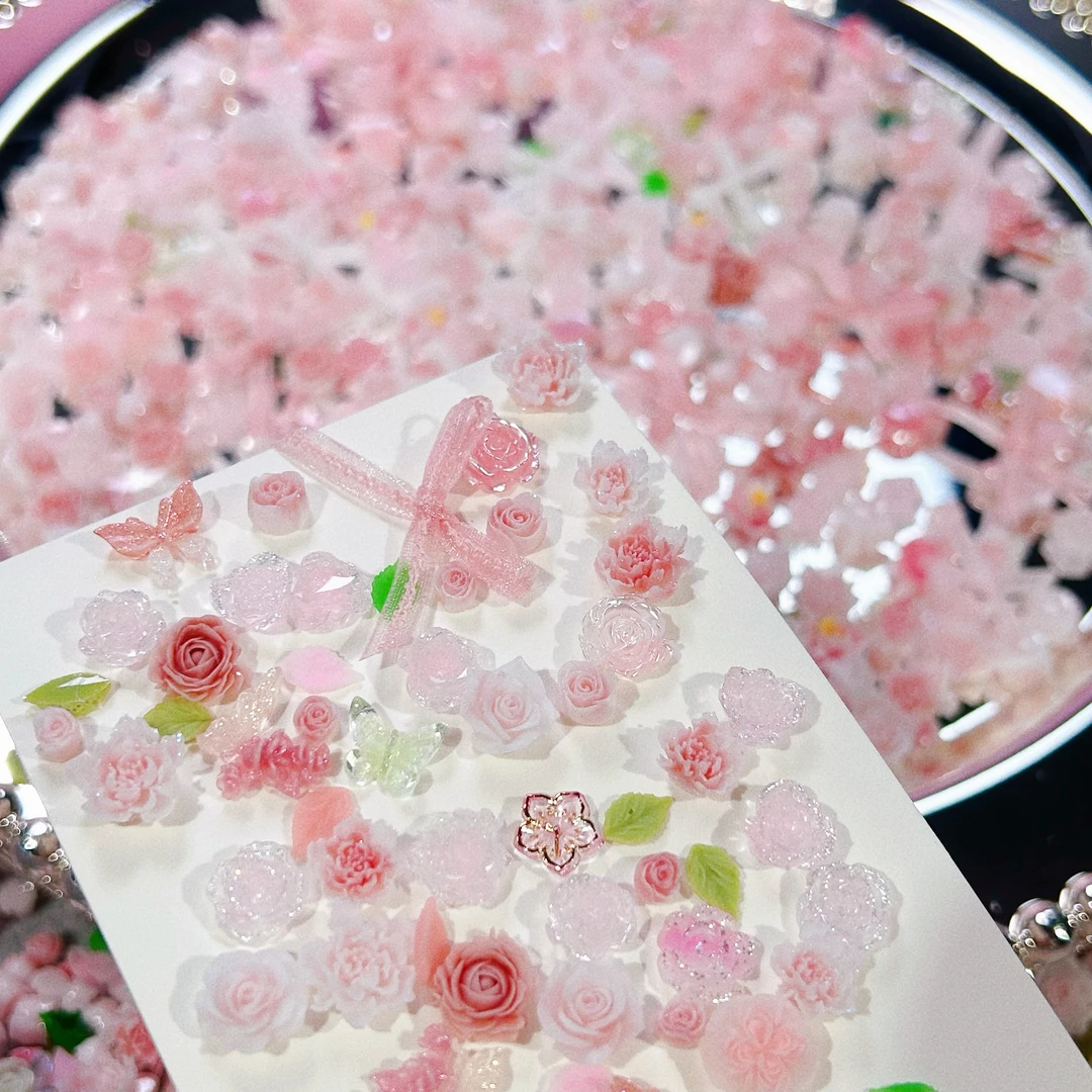 【瑶瑶推荐】夏日定制雕花美甲饰品